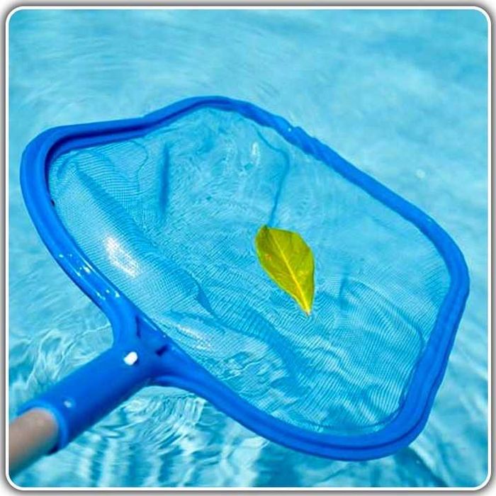 Podbierak zbierak siatka do czyszczenia basenu jacuzzi + kij