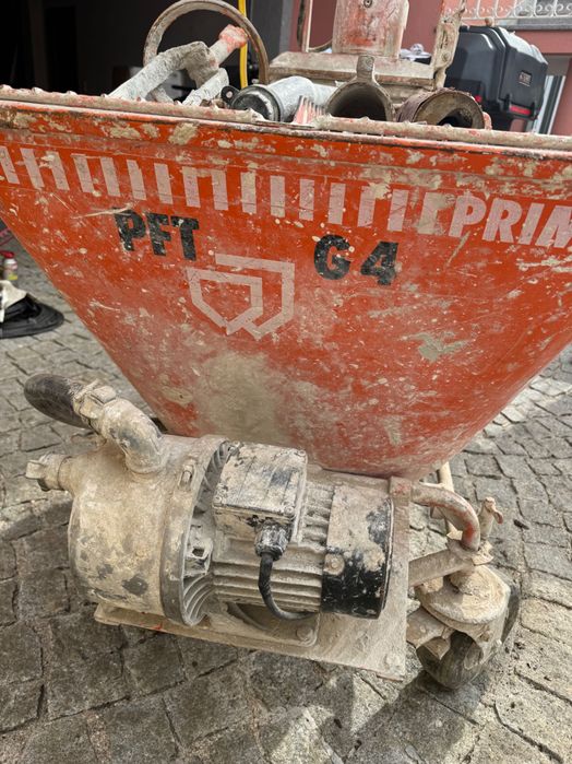 Pft G4 máquina projetar gesso reboco