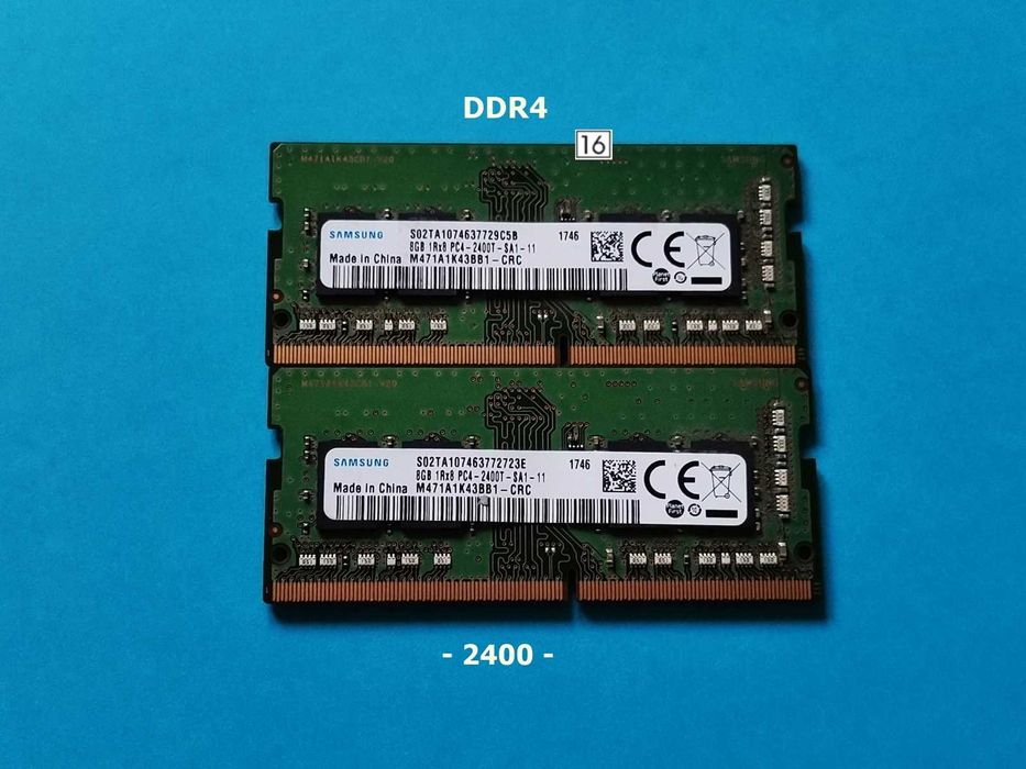 DDR4 16GB Samsung 2400T
