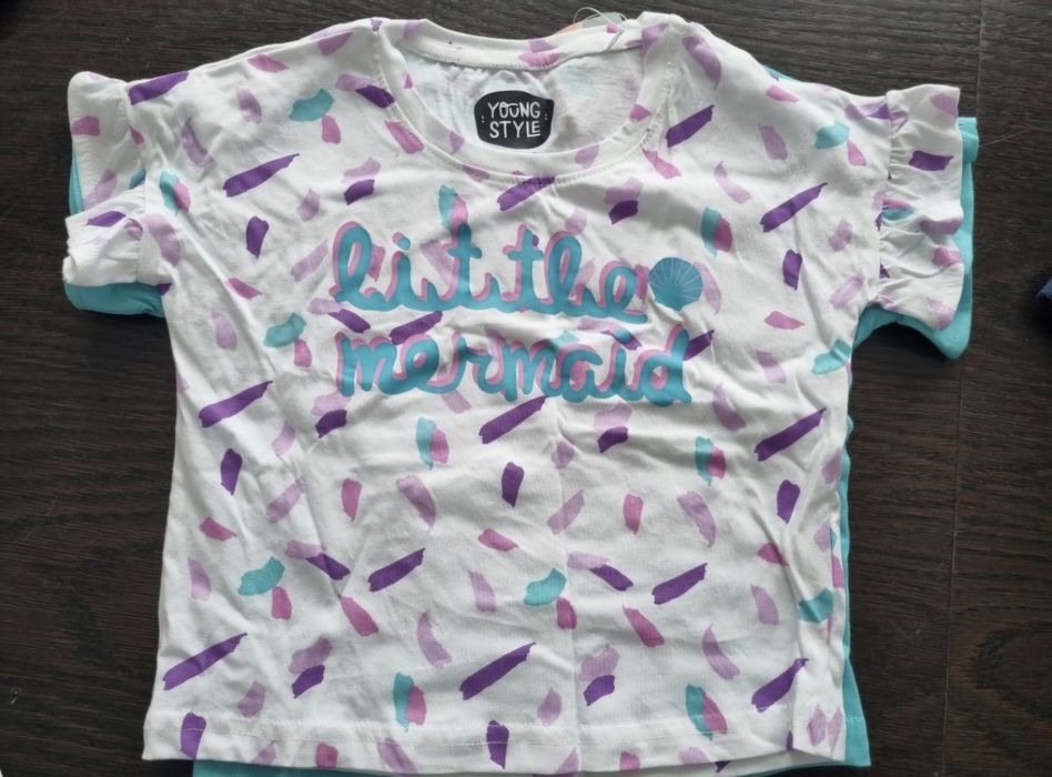 Koszulki tshirt 2pack NOWE r.98, 104, 110, 116