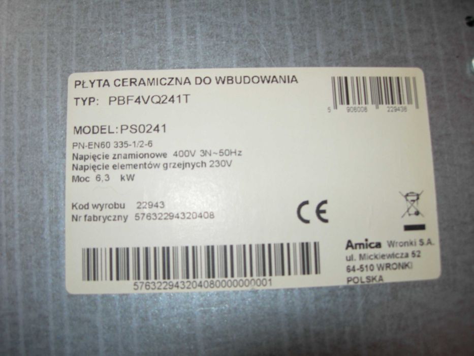 Płyta ceramiczna