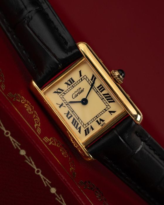 Zegarek damski Cartier Must Tank W1003153