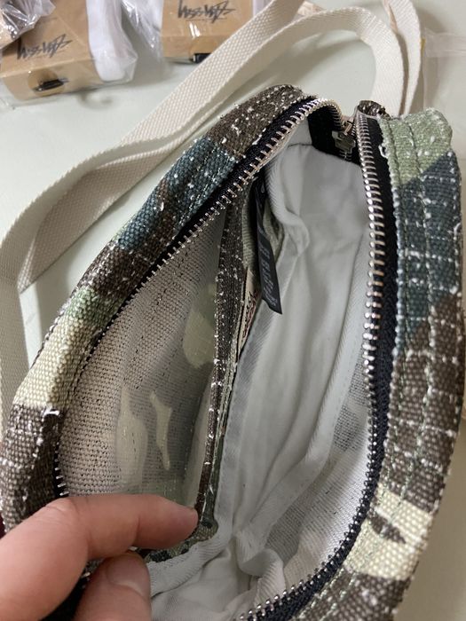 Сумка Stussy Canvas camo месендже стусі сумка через плече стуси