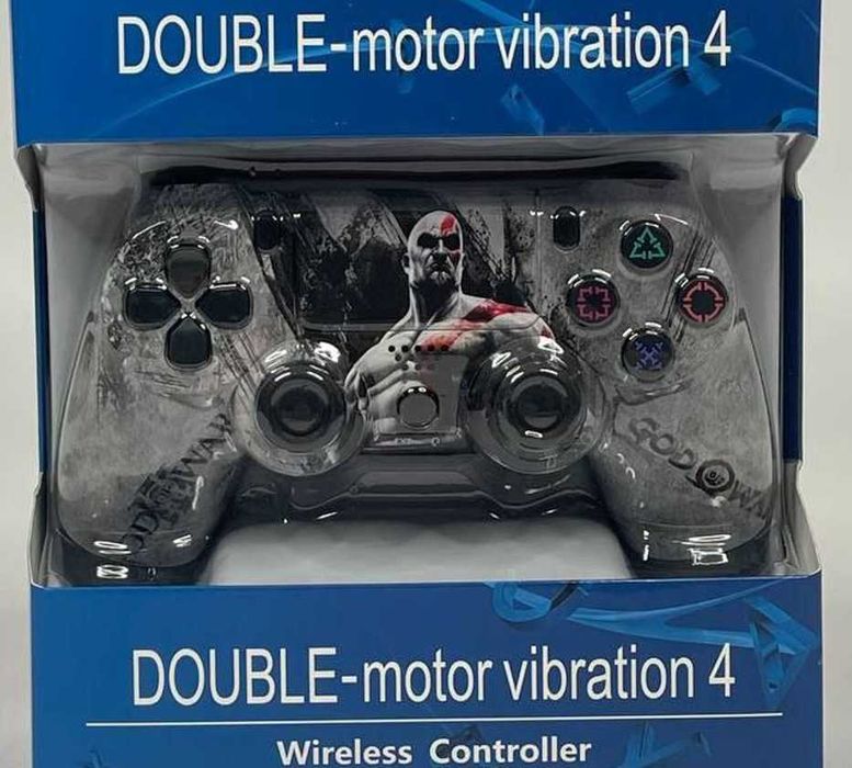 джойстик бездротовий bluetooth ps4 джостик дуалшок геймпад вібрація