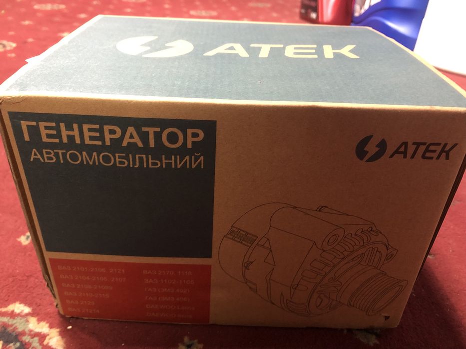 Генератор 2108, 2109, 21099, 2110, 2111 73А АТЕК