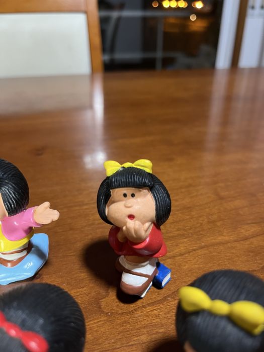 Mafalda PVC. Anos 80. Marca Quino, Portugal