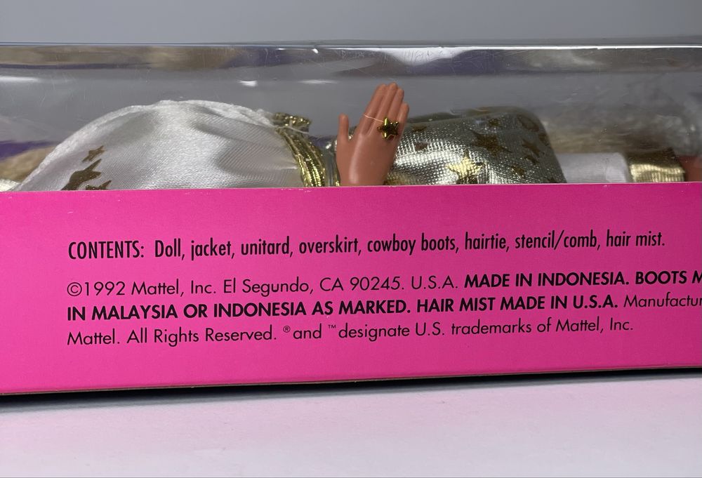 Mattel Barbie Hollywood Hair Doll Sealed New 1992