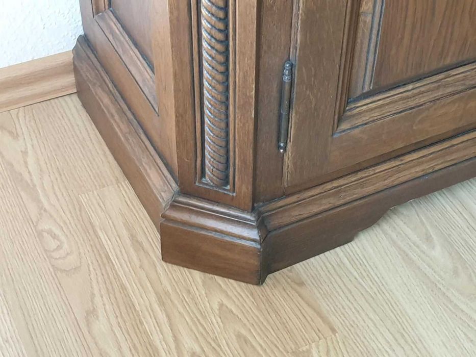 Meble dębowe komoda witryna meble dębowe komplet przecena !!