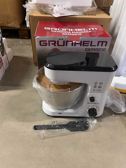 Кухонна машина GKM0010, 800-1000 Вт, (GRUNHELM)