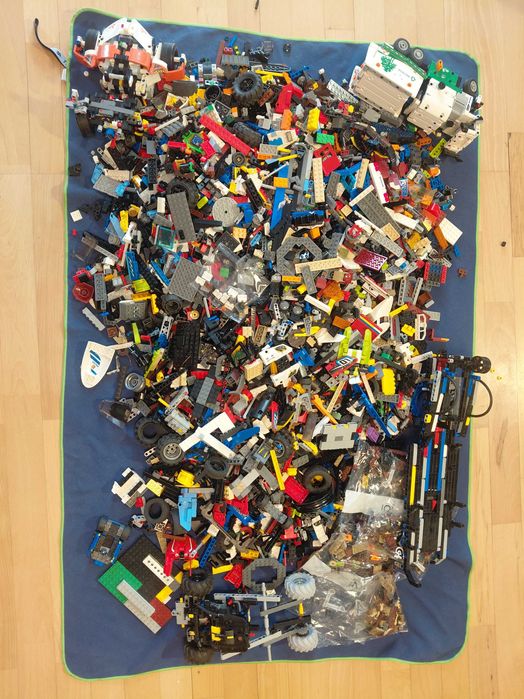 Klocki lego różne części elementy 9,6 kg