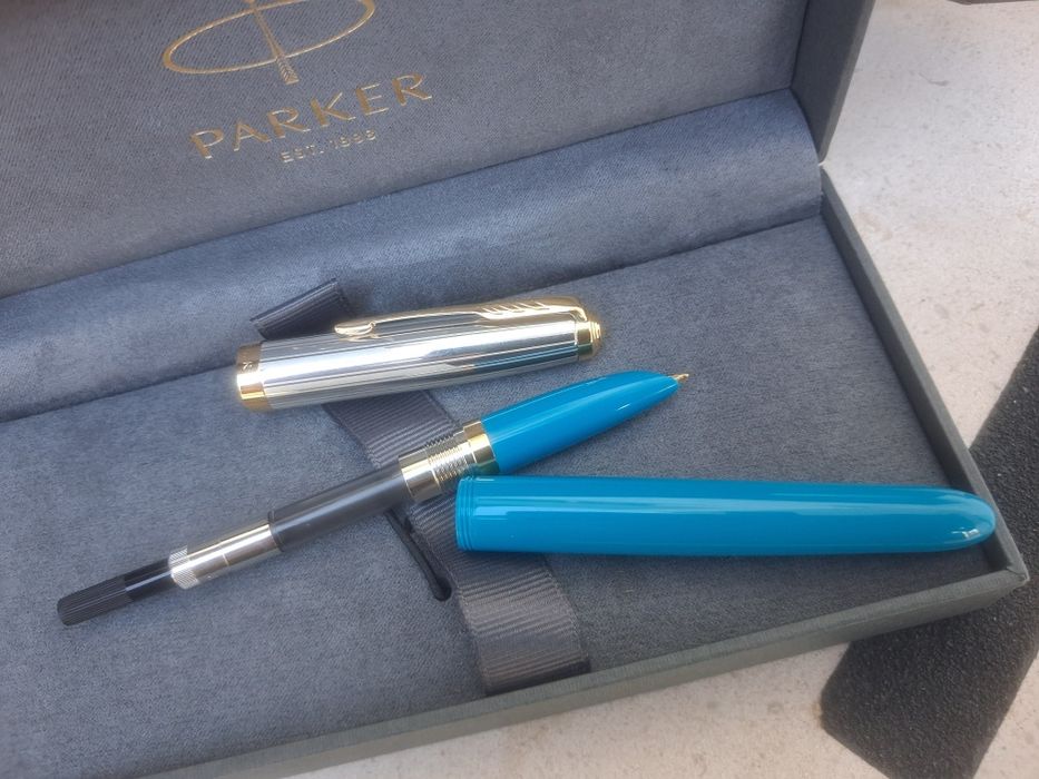 Caneta Parker Premium 51 GT azul