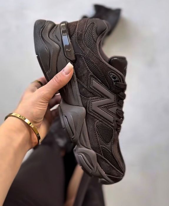Buty 9060 Czekoladowe