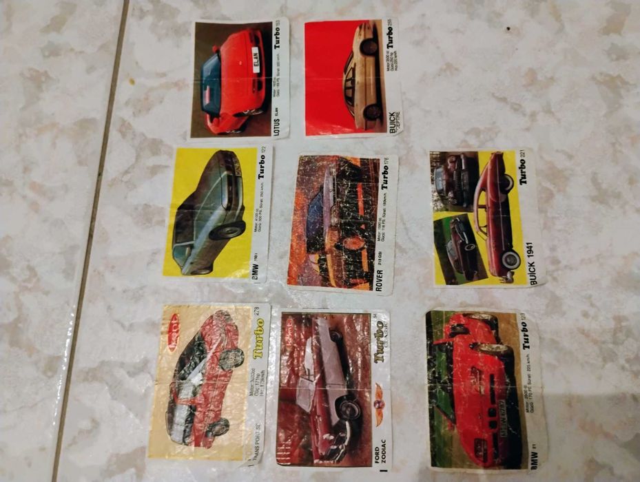 Karteczki z gumy Turbo