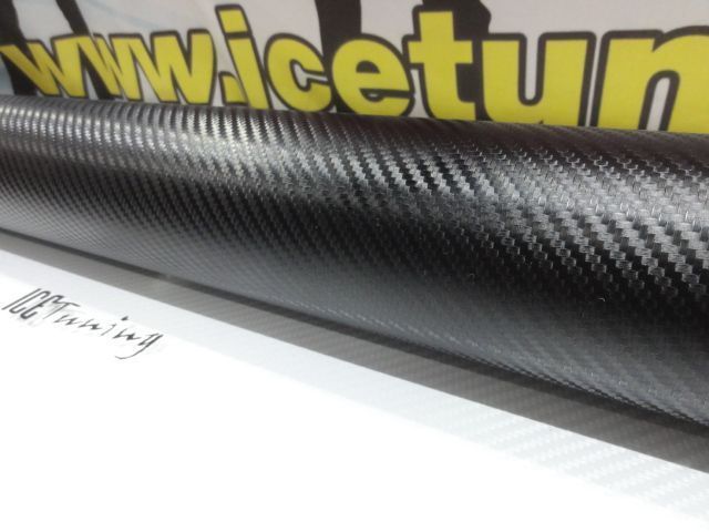 Película, vinil em carbono Preto 3D 1,52M x 1M, 1.52M X 0.50M, 2M X 0.50M