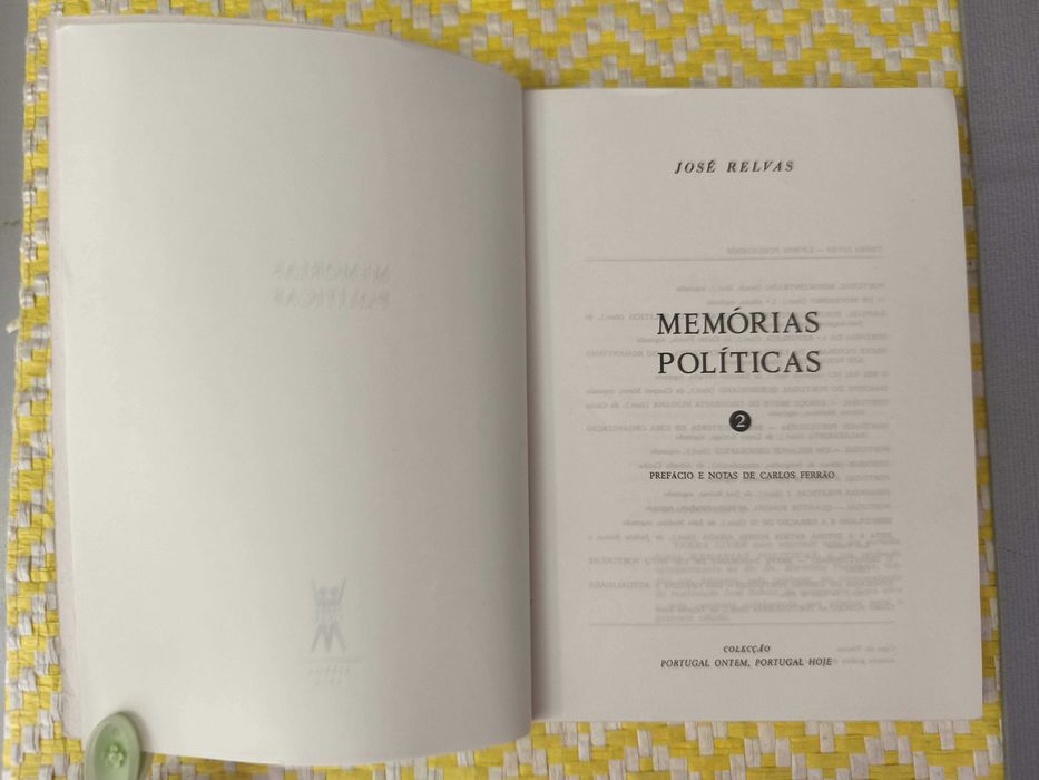 Memórias Políticas – Vol. 2
José Relvas