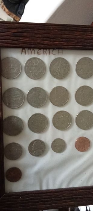 Moedas antigas. Portugal e vários países