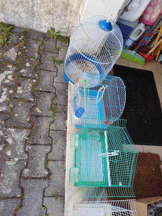 Gaiolas para pássaros 6 unidades