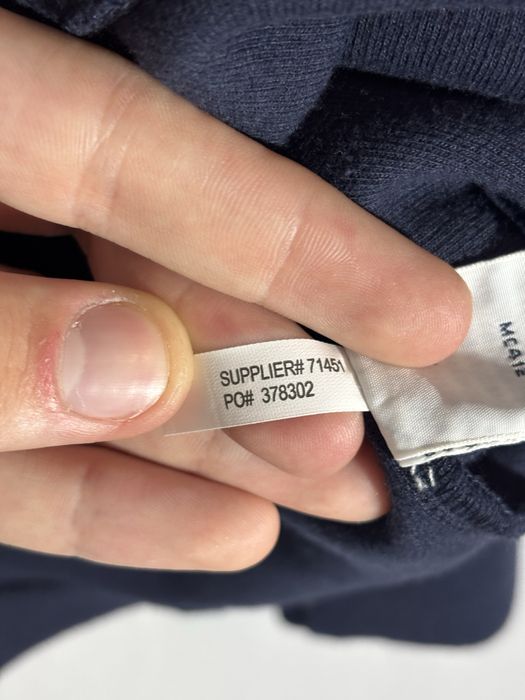 Свитер Polo Ralph Lauren 1/4 Zip Темно-синия
