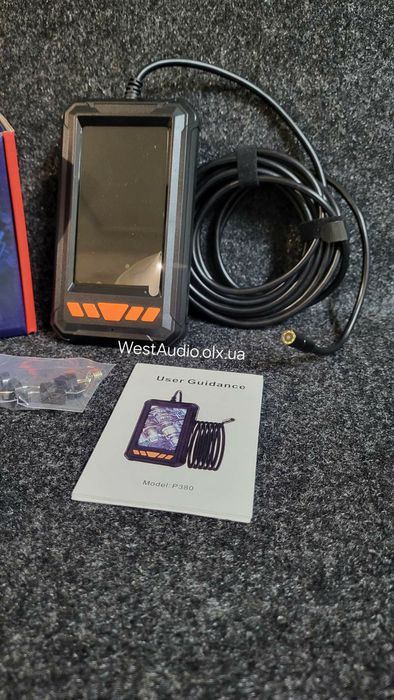 Камера ендоскоп 5м/підсвітка /екран 4.3"