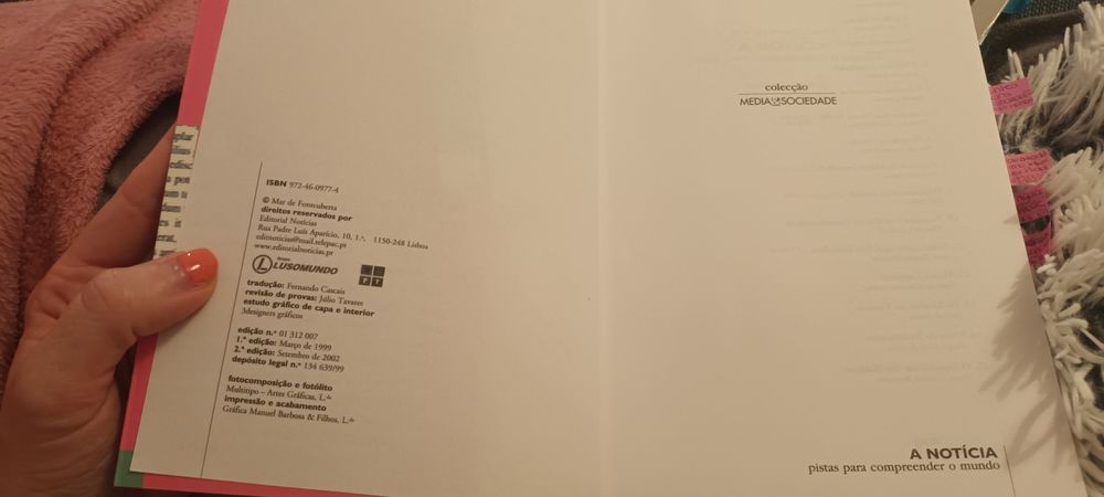 Livro A Notícia de Mar Fontcuberta