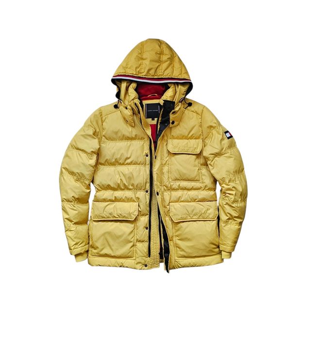 Tommy Hilfiger nowa kurtka zimowa puchowa męska r. L