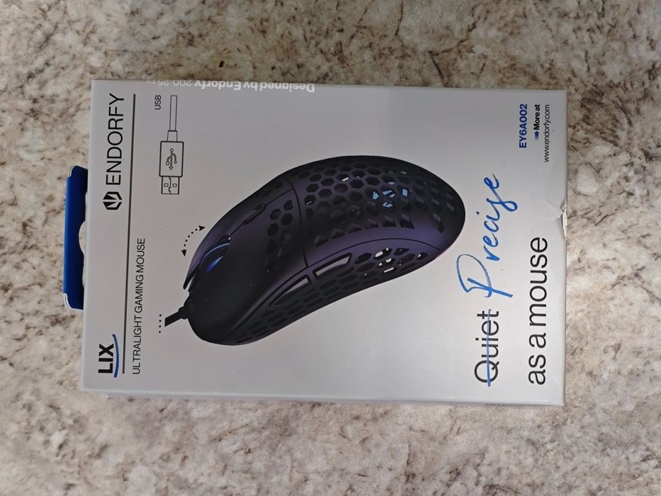 Mysz gamingowa Endorfy Lix NOWA (RGB, Pixart PWM-3325)