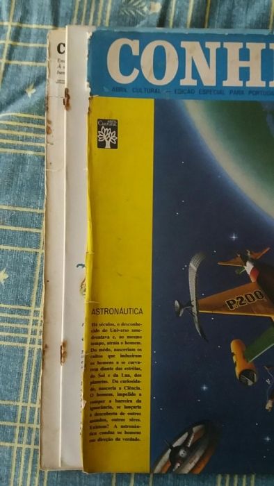 Vendo revistas " Conhecer " da editora abril cultural ,