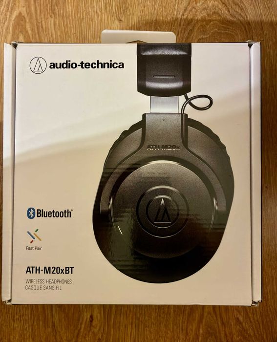 Audio-Technica ATH-M20xBT czarne OKAZJA