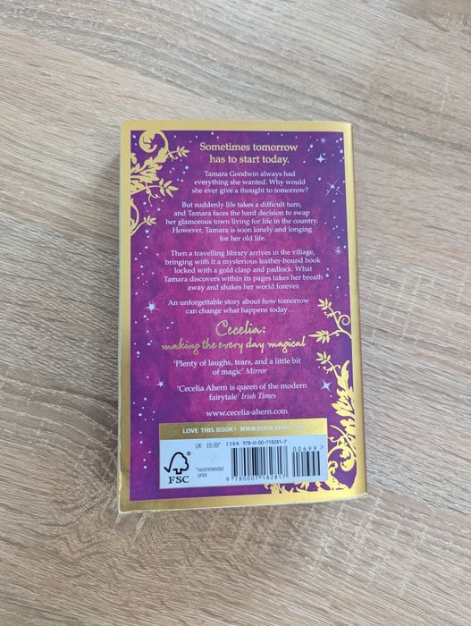 Книга англійською "The Book of Tomorrow" Cecelia Ahern