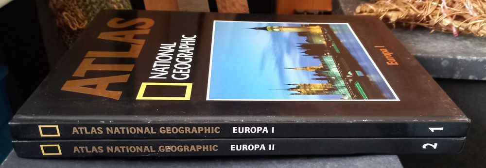 Atlas - National Geographic - vol 1 e 2 - portes incluídos