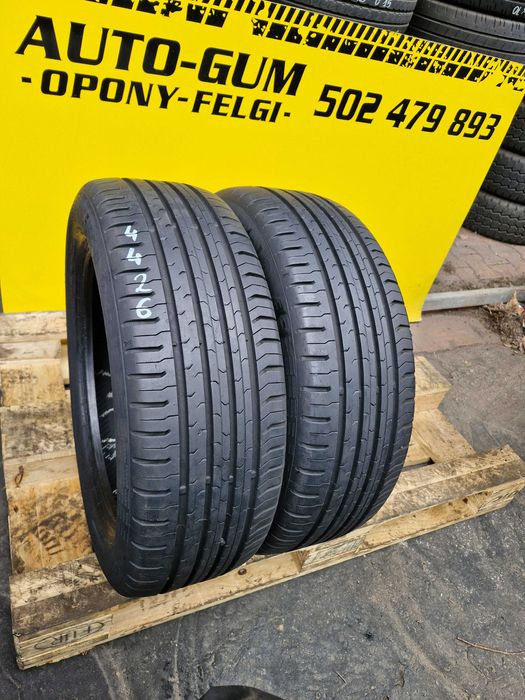 Opony Letnie 195/55R16 87H Continental ContiEcoContact 5 2szt Montaż