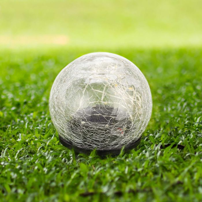 Lampa kula do ogrodu solarna led