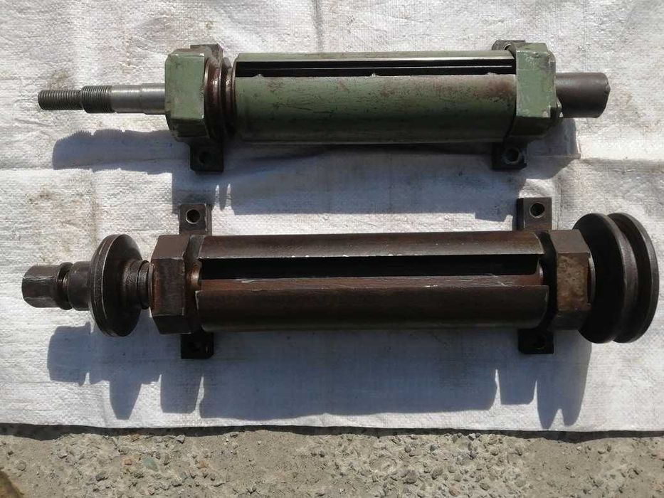 валы фуганка, ручные рубанки, тиски.