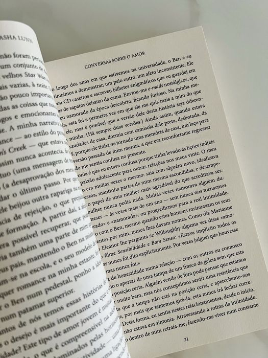 Livro Conversas sobre amor