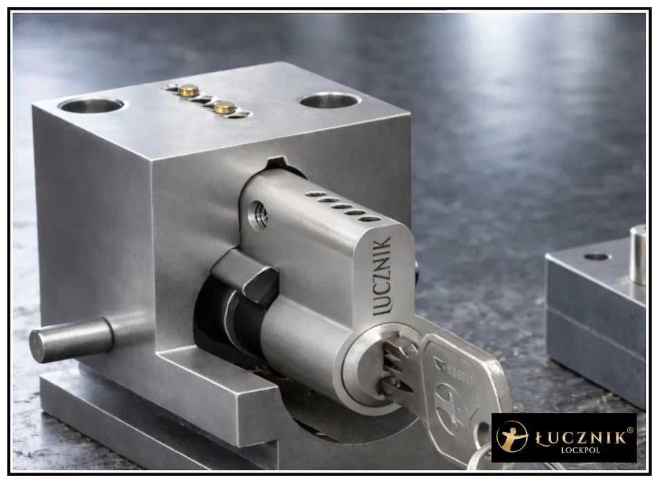 Wkładka do zamka drzwi 30-30 drzwiowa 30x30 ŁUCZNIK 3030 + 3 klucze