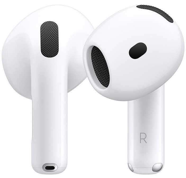 Słuchawki bezprzewodowe douszne  AirPods 4 ANC Bluetooth białe