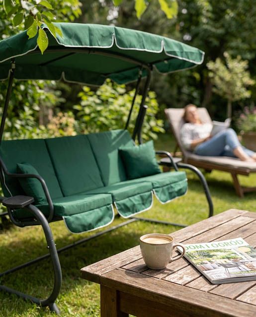 Садова гойдалка IdealGarden MAS-4026 Качеля Гойдалка