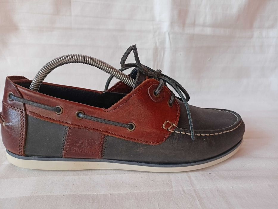 Barbour roz. 43 /UK 9/ - dl. wkł. 27,7 cm- skóra