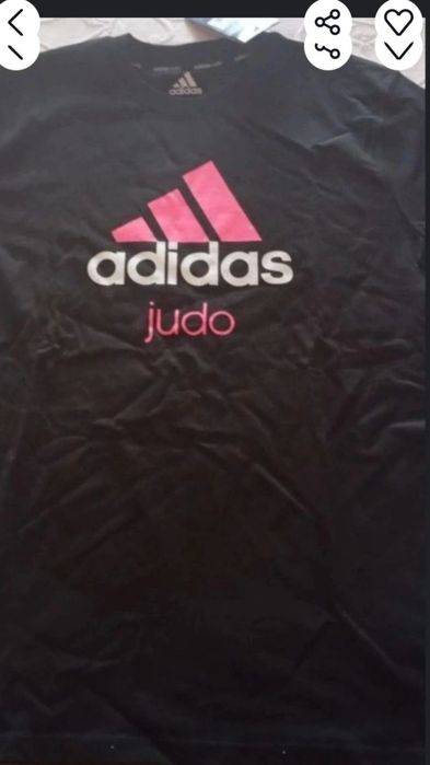 T-shirts judo adidas novas vários tamanhos unisexo