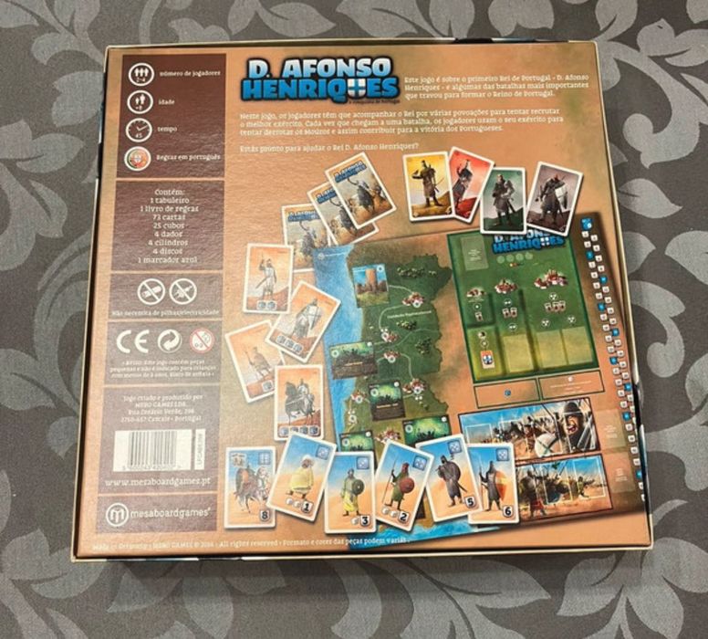 Jogo de Tabuleiro - Dom Afonso Henriques