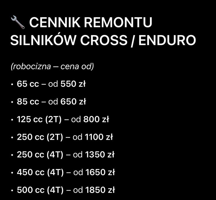 Remont/regneracja silników wsk,jawa,romet,mz,cz