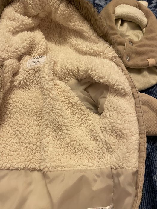 Зимовий набір ( комбінезон і балаклава)) 74-80 р .