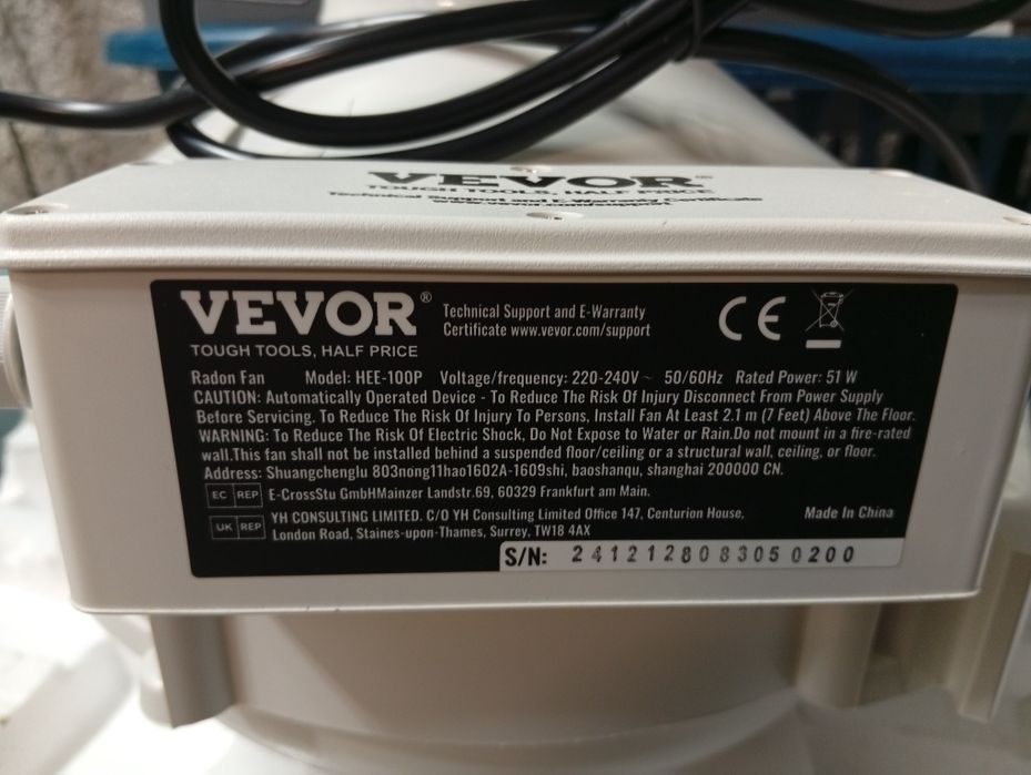 Extrator para sistemas de exaustão e ventilação novo