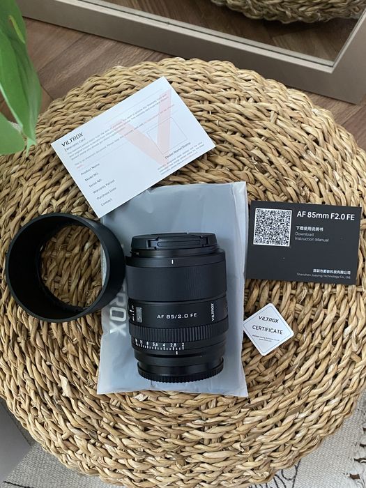 Обʼєктив Viltrox 85mm f2 EVO FE for Sony