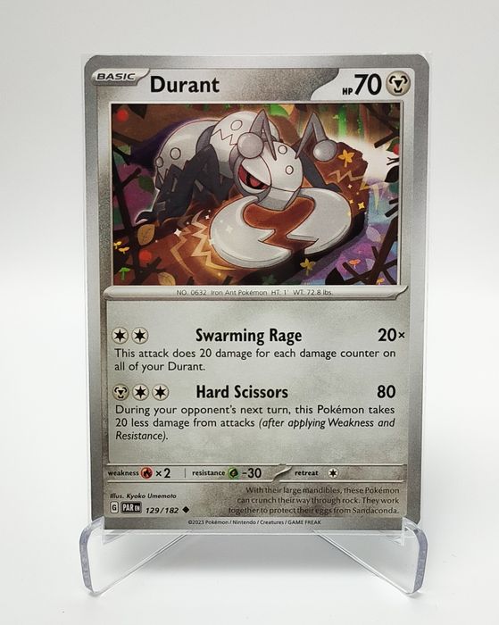 Durant 129/182 karta pokemon Paradox Rift