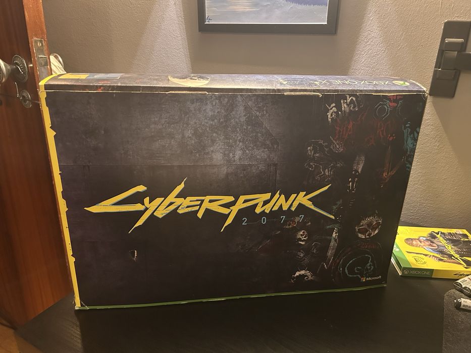 Xbox One X - Edição especial Cyberpunk