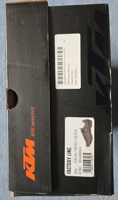 Buty rowerowe KTM factory line 44