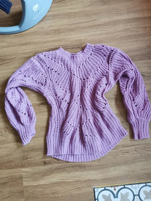 Liliowy sweter Nelly Trend Rozmiar S