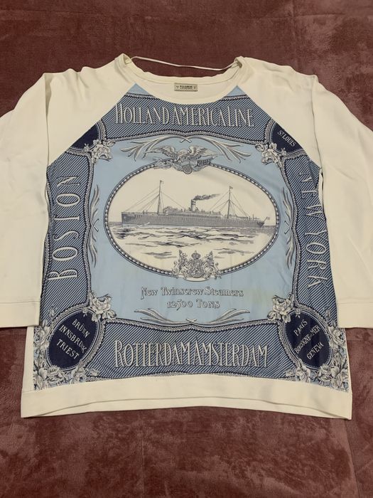 Camisola de malha de mulher “Pull&Bear” tamanho M creme com estampado