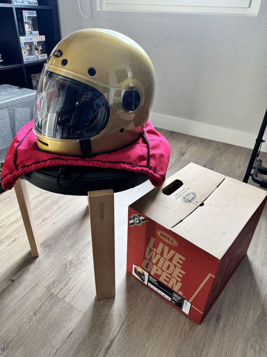 Capacete Bell Bullitt Gold Flake
